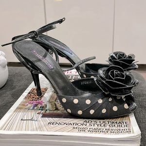 Ralph Lauren Collection | Black Sandals (8.5-B)